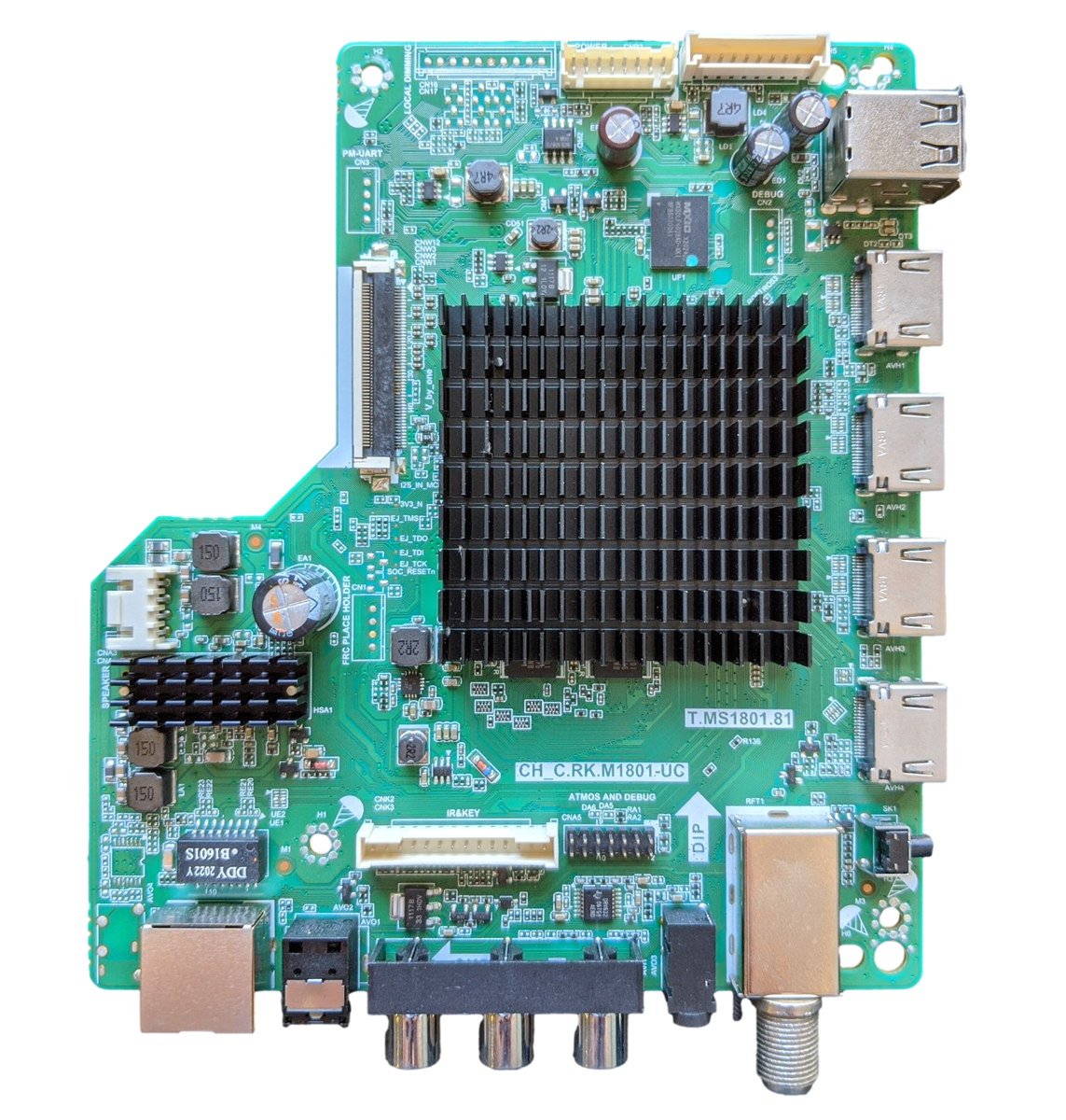 Baseboard 8a98 E4AA58R-MAIN Element Main Board, 850277272N20089-CH, T.MS1801.81, E4AA ...
