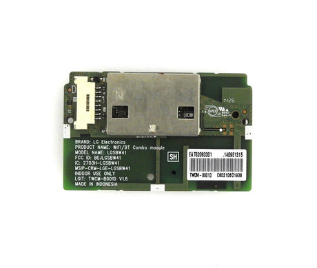 EAT62093301 LG Wi-Fi, 141852220029J, 70LB7100-UC, 70LB7100-UC.AUSMLJR, 65UF7700-UJ, 47LB6300, 65UF8500-UB, 65LF6350-UA, 55EG9600-UA, 60UF7300-UT, 65UM6900PUA