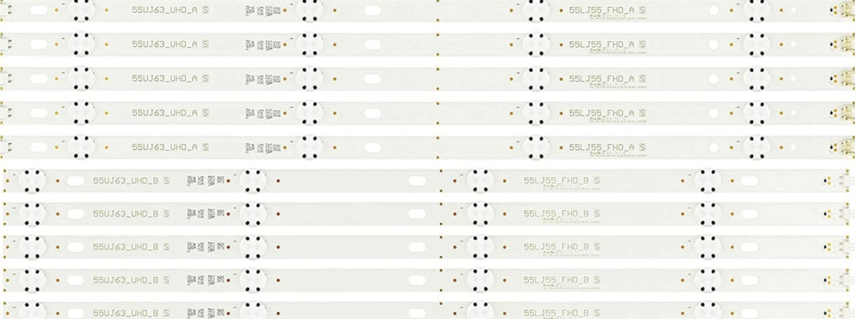 EAV63632405 LG Backlight Strips, 55LJ55_FHD_A, 55LJ55_FHD_B, 55UJ63_UHD_A, 55UJ63_UHD_B, 55UJ6300-UA