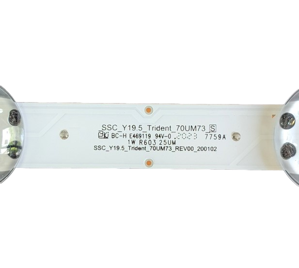 EAV64756301 LG LED Backlight Strips, SSC_19.5_Trident_70UM73, REV00_200102, 70UM6970PUA, 70UN7070PUA, 70UN7370PUC