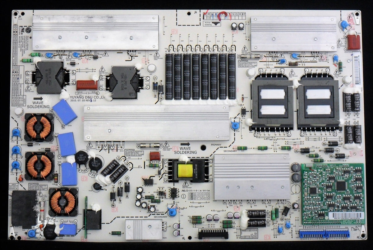 EAY60803201 LG Power Supply, YP42LPBL, 42LE5300-UC, 42LE7300-UA, 42LE5500-UA, 42LE530C-UC