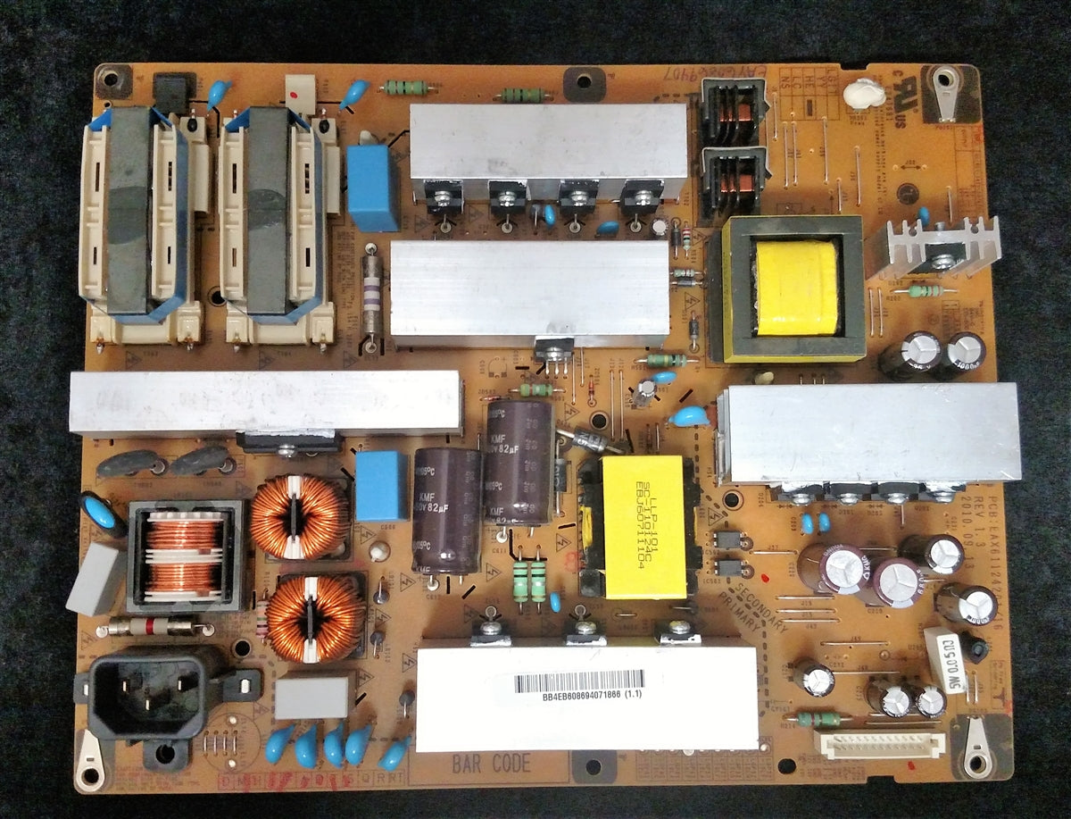 EAY60869407 LG Power Supply, EAX61124201/16, 42LK450-UB, 42LW5300-UC, 42LK520-UA