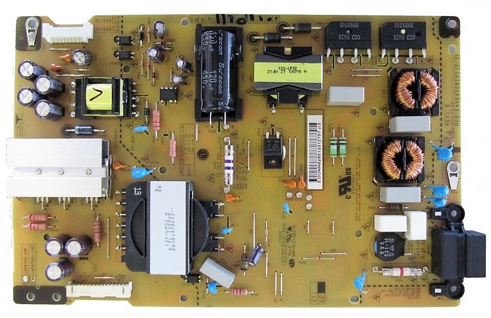 EAY62851201 LG Power Supply, EAX64908101(2.2), 47GA6400-UD