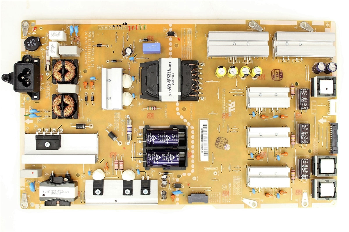 EAY63689201 LG TV Module, Power Supply, EAX66163101(1.9), LGP65RI-15CH3, KB-3151C, E247691, 65LF6350-UA, 65LF6300-UA, 65LX570H-UA, 65LX540S-UA