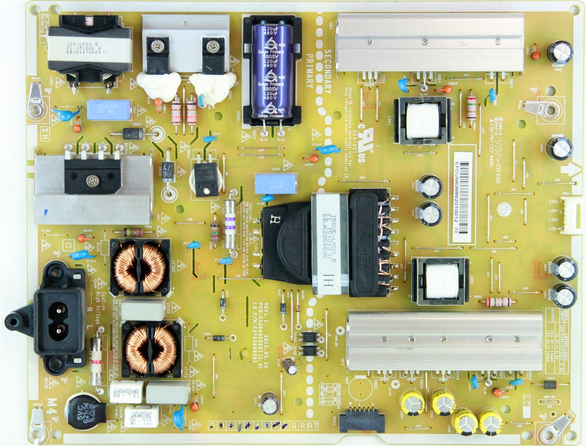 EAY63989201 LG TV Module, Power Supply LED Driver, EAX66490501