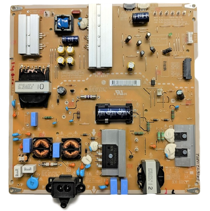 EAY64210802 LG Power Supply, EAX66796301(1.9), LGP6065L-16UL6, 60UH7650-UA, 65UH6550-UB, 65UH7650-UA