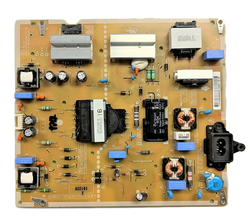 EAY64269401 LG Power Supply, EAX66732801(1.5), LGP55DI-16CH2, 55LW540S-UA, 55LW540S-UF, 55LW340C-UA