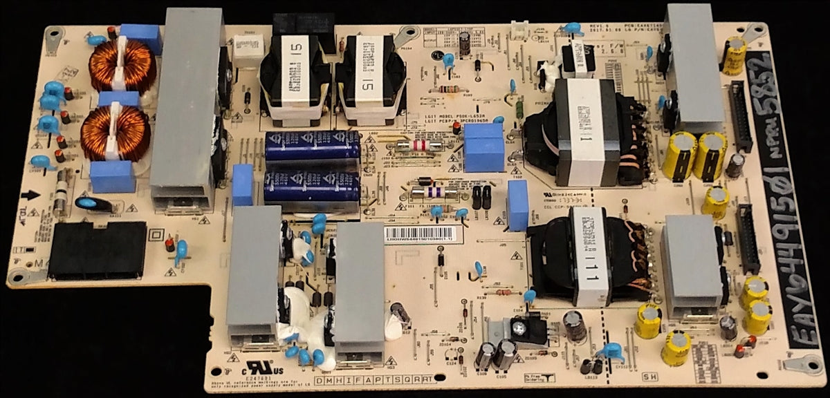 EAY64491501 LG Power Supply, EAX67149612 (1.6), LGP55E7-170P