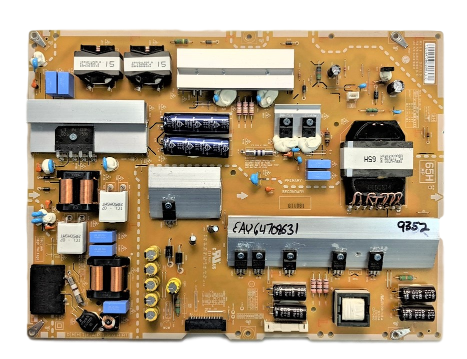 EAY64708631 LG Power Supply, EAX67702901(1.4), LGP65H-18SP, 65SK9500PUA