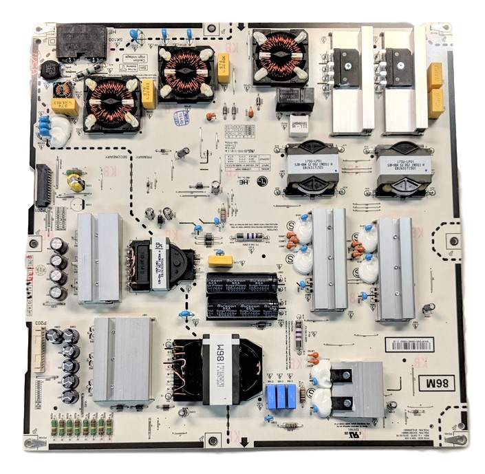 EAY65169951 LG Power Supply, LGP86M-19SP, B12J059951, 86SM9070PUA, 86NANO90UNA, 86NANO90ANA, 86NANO91ANA