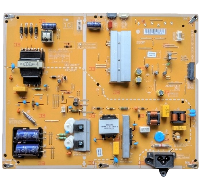 EAY65448601 LG Power Supply Board, EAY65448602, EAX68217505, 49UH5E-B, 49UH5E-BJ, 50UL3G-BJ