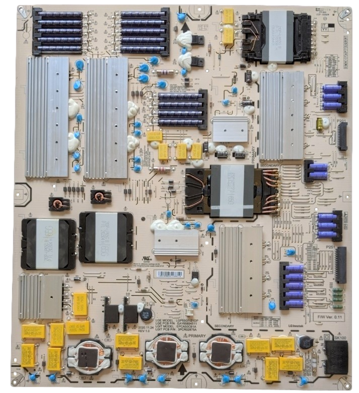 EAY65894511 LG POWER SUPPLY, LGP65G1-21OP, 3PCR02875A, OLED65G1PUA