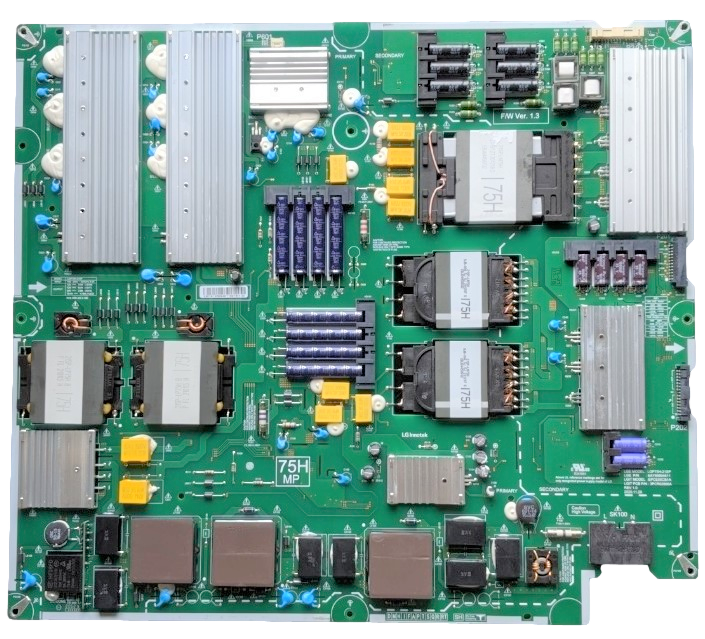 EAY65894611 LG POWER SUPPLY BOARD, 3PCR02866A, LGP75H-21SP, 75NAN099UPA