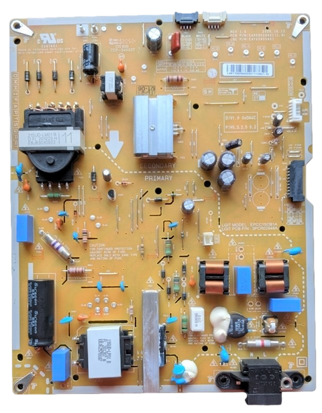 EAY65895401 LG Power Supply/LED Driver Board, EAX69508401(1.4), LGP50-21UL6, EPCC15CB1A, 3PCR02848A, 50NANO80UPA