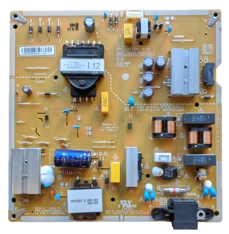 EAY65895564 LG Power Supply, EAX69502004(1.0), EPCD12CB1C, 50UQ9000PUD.BUSJLJM, 50UQ9000PUD