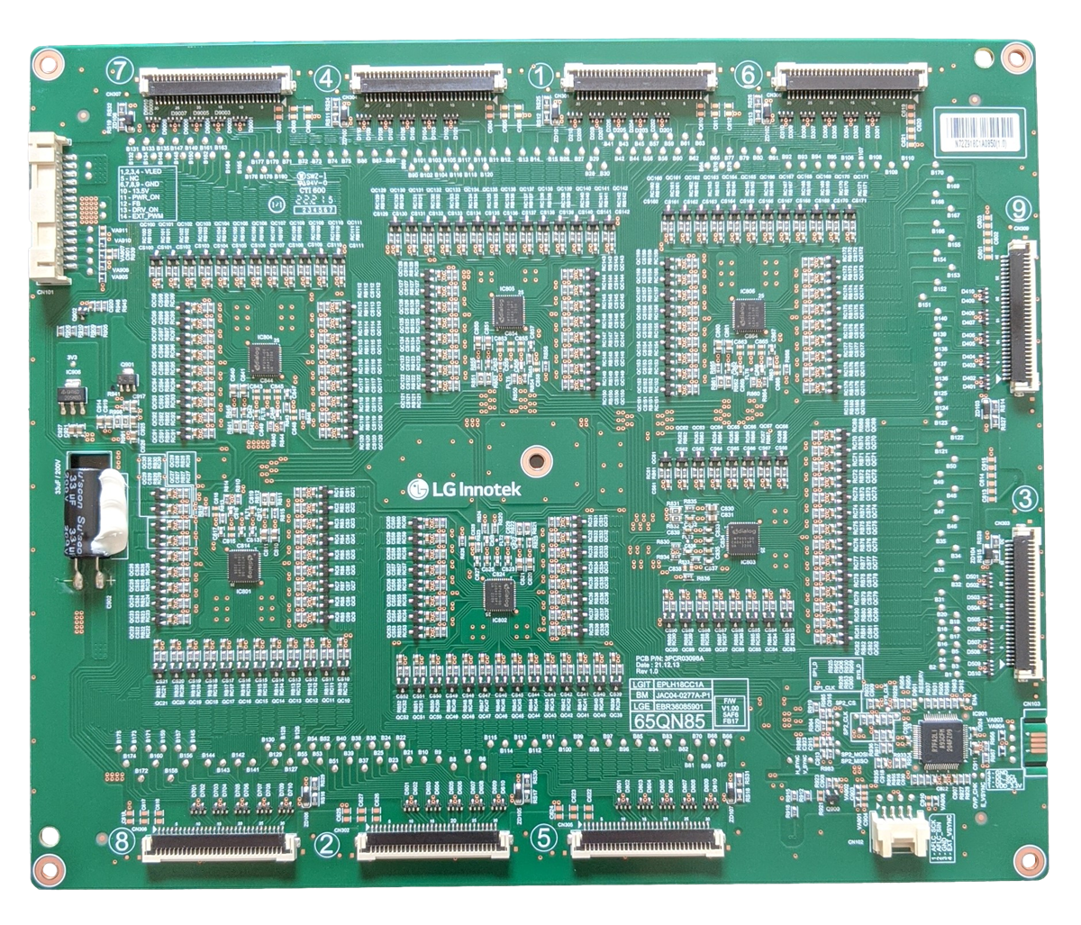 EBR36085901 LG LED Driver, EPLH18CC1A, 65QNED85UQA