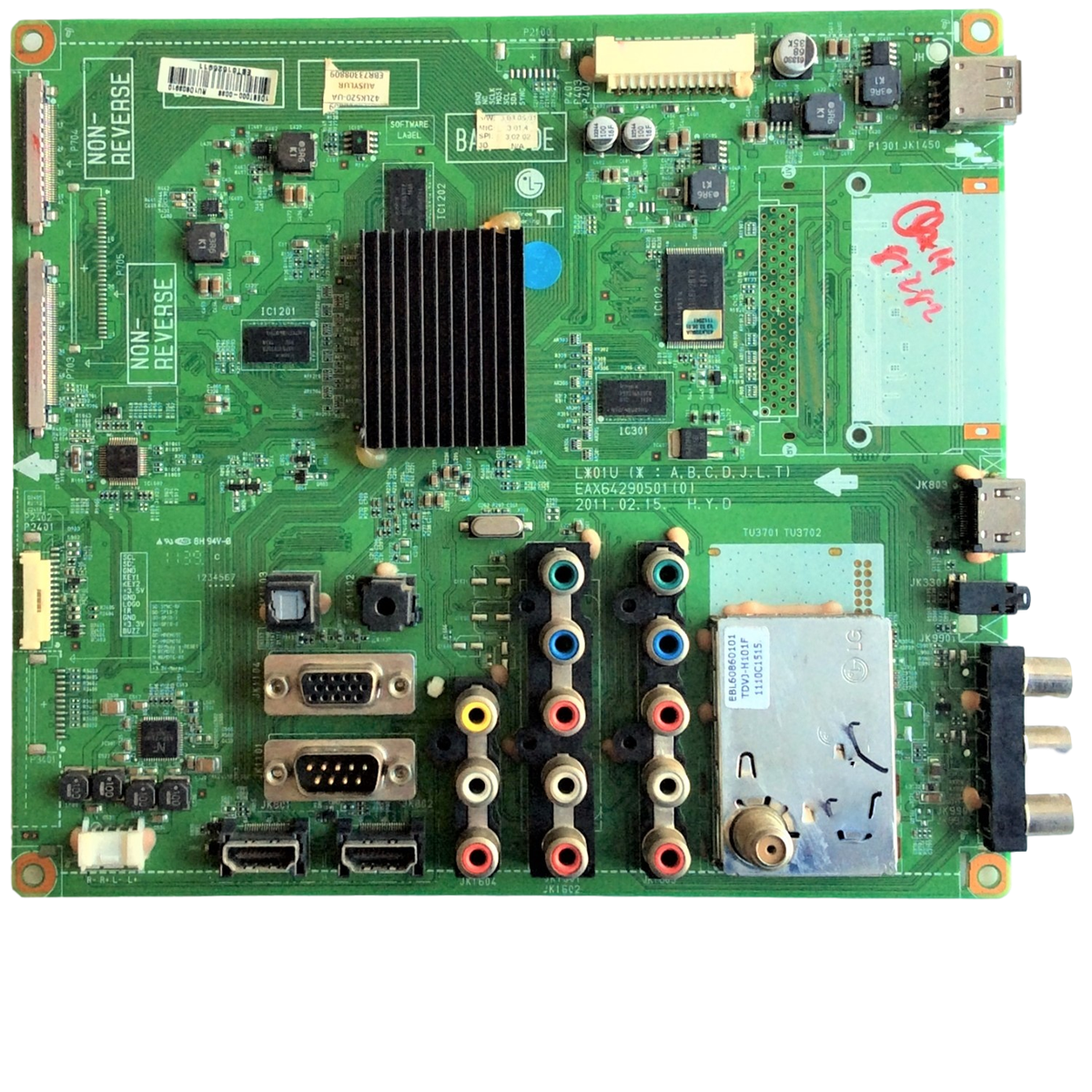 EBR73308809 LGE TV Module, main board, EAX64113201(1), EBR73114005, 47LK520, 42LK520-UA