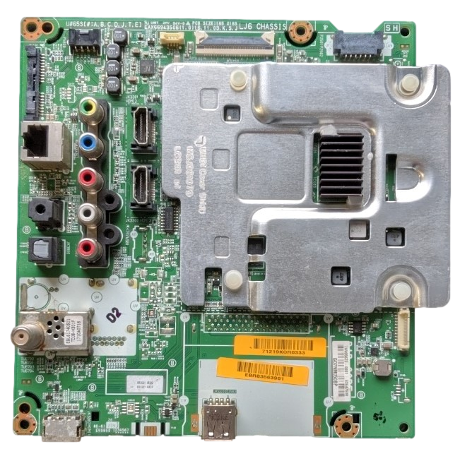 EBR83563901 LG Main Board, 63647608, EAX66943506(1.0), 43UH6030-UD