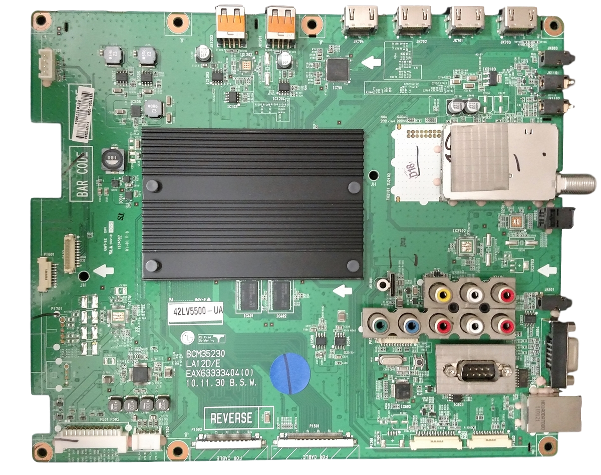 EBT61373610 LGE TV Module, main board, EAX633333404(0), EBR71850805, 42LV5500-UA