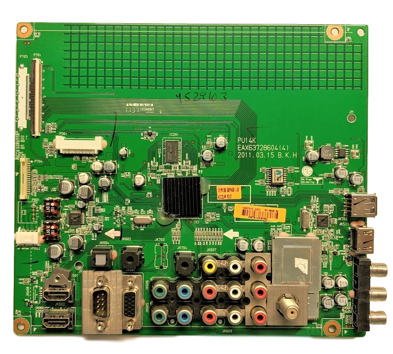 EBT61405080 LG Main Board, EAX63728604(4), 60PV400-UB