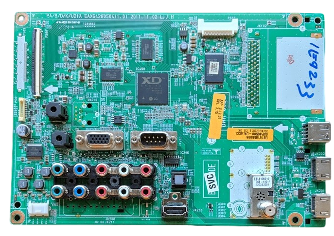 EBT61855008 LG Main Board, EAX64280504(1.0), 60PA6500-UA