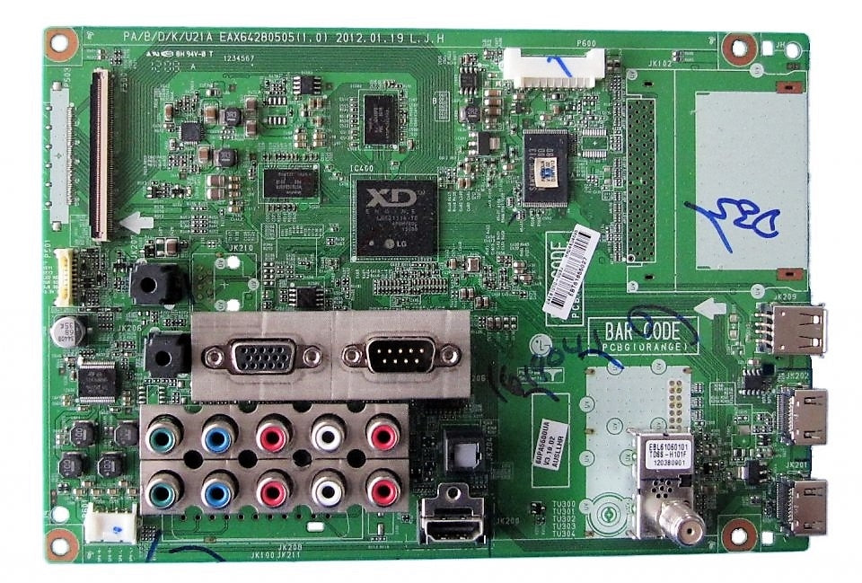 EBT61855027 LG TV Module, main board, EAX64280505, 60PA6550UA, 60PA5500