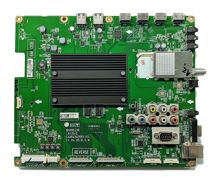 EBT62012705 LG Main Board, EAX64343901, 55LV5500-UA