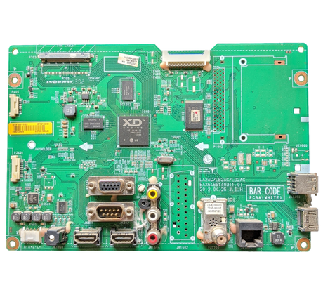 EBT62140101 LG Main Board, EBR74384711, EAX64651403(1.0), 42LT560E-UA