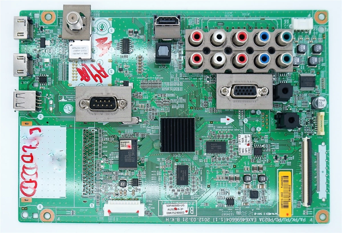 EBT62218302 LG TV Module, Main Board, EAX64696604, EBR75290602, 50PA6500-UG.AUSLLUR