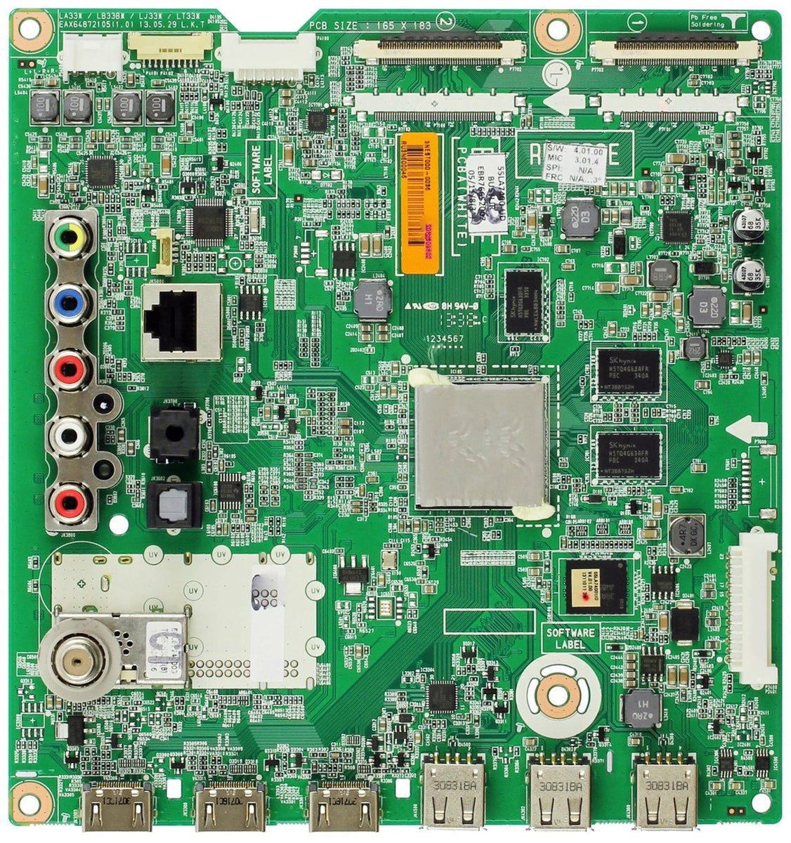 EBT62309802 LG Main TV Module, EAX64872105(1.0), 55LA7400-UD – TV