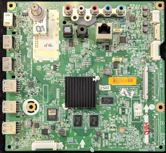 EBT62387754 LG Main Board, EAX64872104 (1.0), UH.BUSYLJR, 50LN5750-UH, 50LN5700-UH