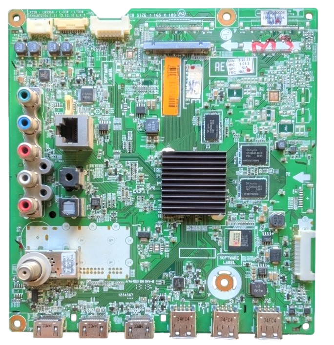 EBT62387760 LG Main Board, EAX64872104(1.0), EBR76643206 , 47LN5790-UI