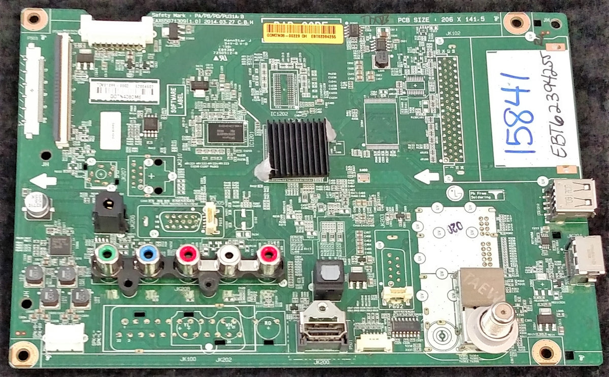 EBT62394255 LG MAIN BOARD, EAX65071309(1.0), 62004602, 60PN5300-UF