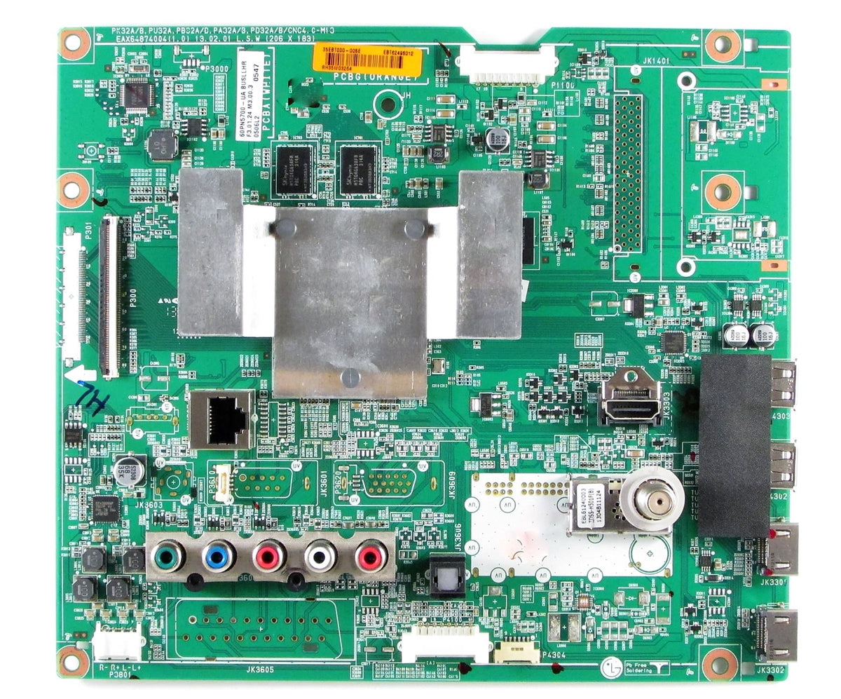 EBT62495012 LG TV Module, main board, EAX64874003(1.1), 60PN5700-UA, 60PN5700-UA.BUSLLHR