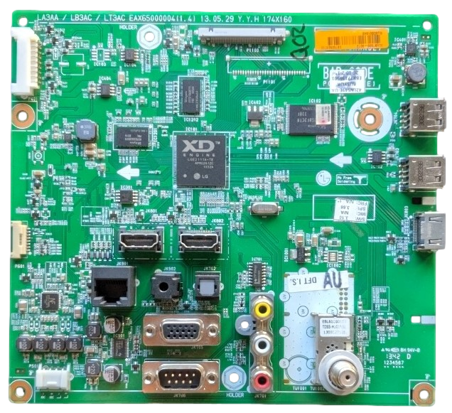 EBT62523702 LG Main Board, EAX65000004 (1.4), 42LN549E-UA