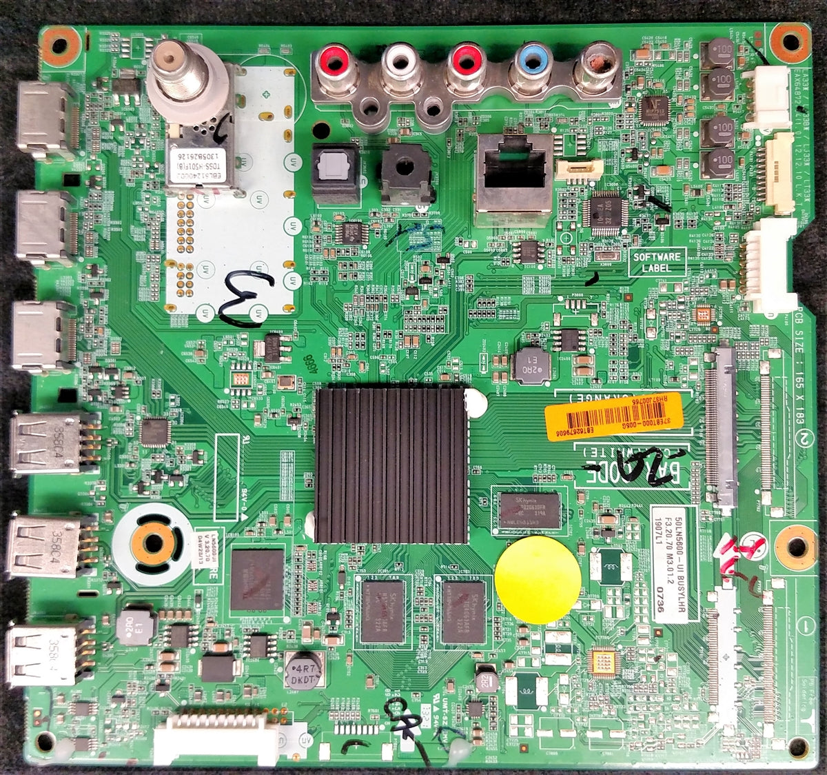 EBT62679606 LG Main Board, EAX64872104(1.0), 50LN5600-UI