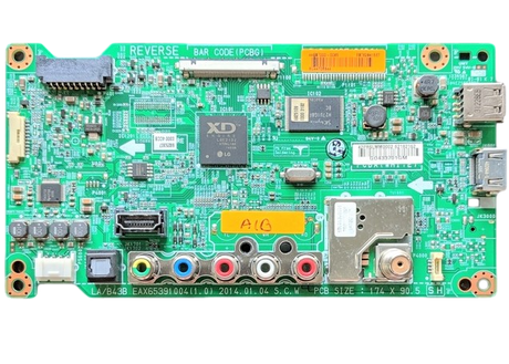 EBT62841567 LG Main Board, 62182162, EAX65391004(1.0), 50LB6000-UH