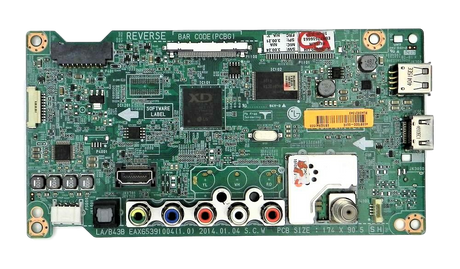 EBT62841568 LG Main Board, EBT62841569, EAX65391005(1.0), 50LB6000-UH