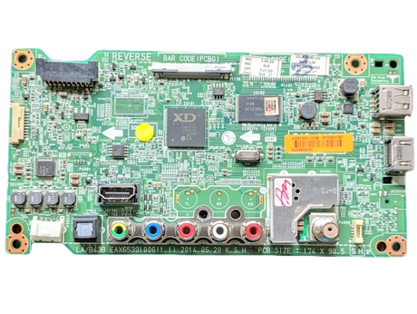 EBT62841587 LG TV Module, main board, EAX65391006 1.1, EBR77616664, 55LB5900-UV