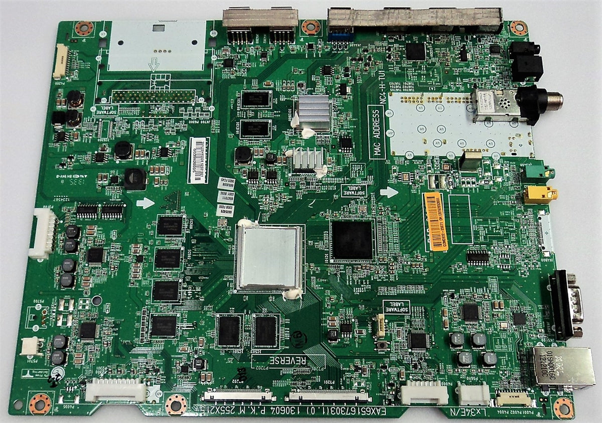 EBT62853801 LG MAIN BOARD, 62321901, EAX65167303(1.0), 55LA9700-UA