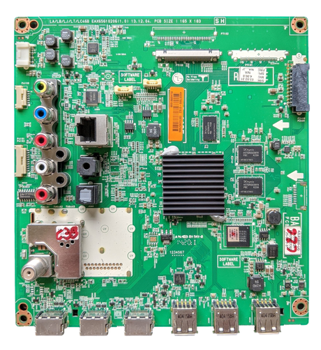 EBT62957006 LG Main Board, EAX65610206 (1.0), 42LB5800-UG