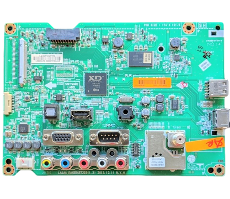 EBT62961101 LG  Main Board, EAX65467203(1.3), 62393801, 55LY340C-UA