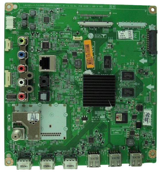 EBT62974402 LG Main Board, EAX65610206, UG.BCCDLJR, 50LB6100