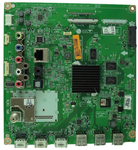 EBT62974402 LG Main Board, EAX65610206, UG.BCCDLJR, 50LB6100