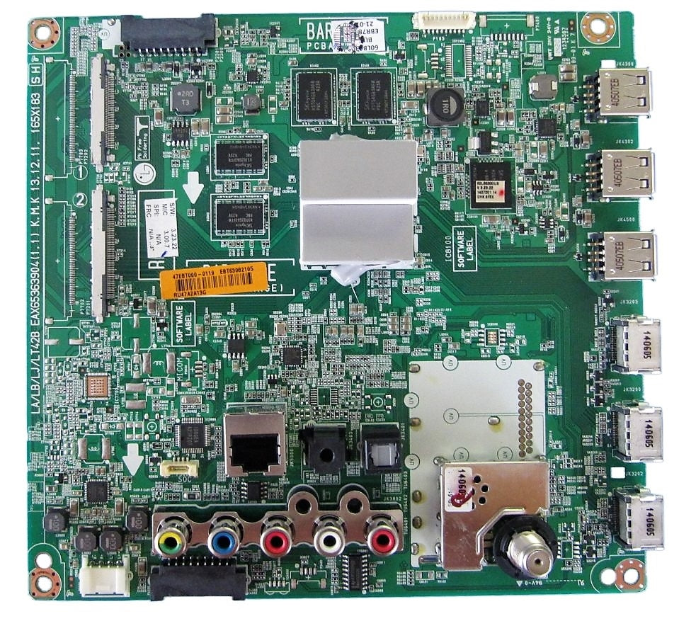 EBT63082105 LG Main Board, EAX65363904(1.1), EBR7871880, 60LB6300-US, 60LB6300-US.BUSWLJR