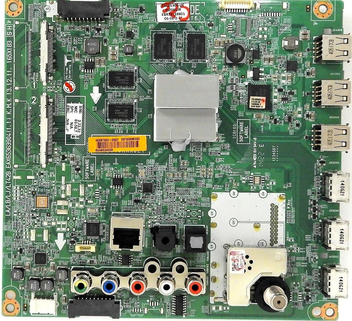 EBT63098203 LG TV Module, main board, EAX65363904(1.1), EBR78718801, 65LB6300, 65LB6300-UE