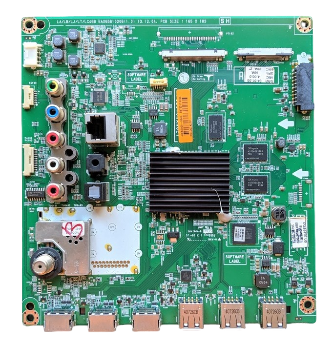 EBT63119706 LG Main Board, EAX65610206(1.0), EBR78547902, BUSWLJR, 65LB6190-UD