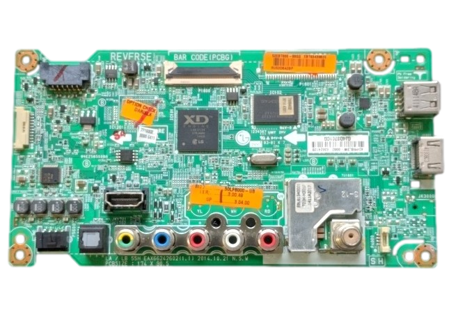 EBT63439826 LG Main Board, EAX66242602(1.1), 63024128, 50LF6000-UB, 50LF6000-UB.AUSJLJR