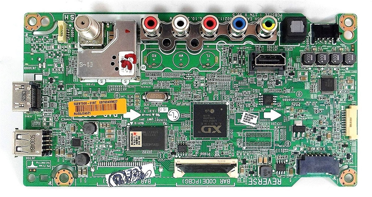 EBT63439827 LG Main Board, 52EBT000-00NX, EAX66242602 (1.1), 50LF6000-UB