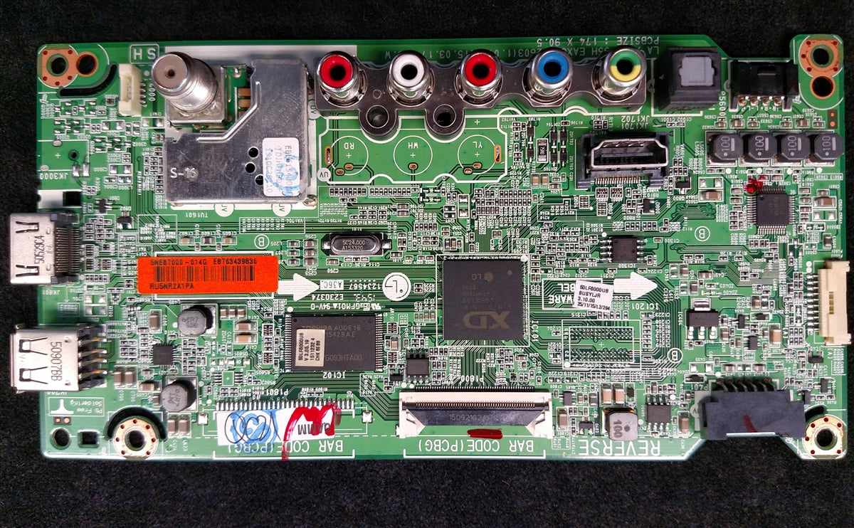 EBT63439836 LG Main Board, EAX66242602, 55EBT000, 50LF6000-UB